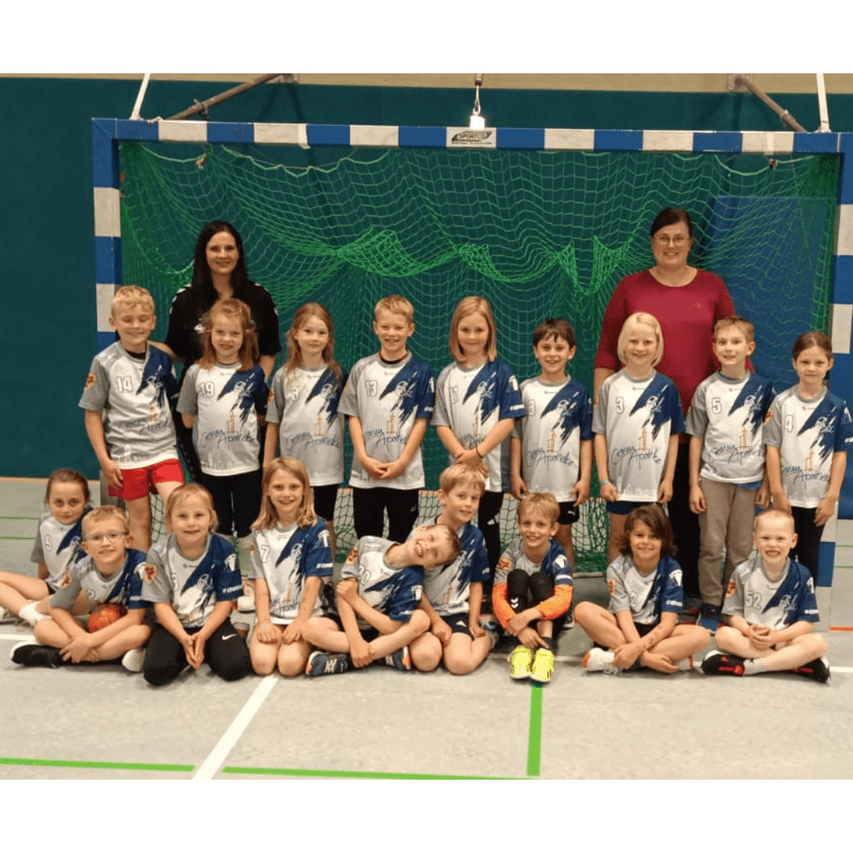 Minis 1 Jahrgang 2018 Handball Jugendmannschaft Kindersportgruppe vom Jahrgang 2018